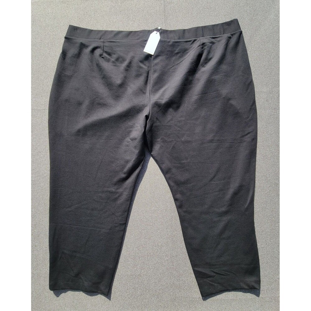 Universal Standard 3XL Black Crop Skinny Pull On Pants 868